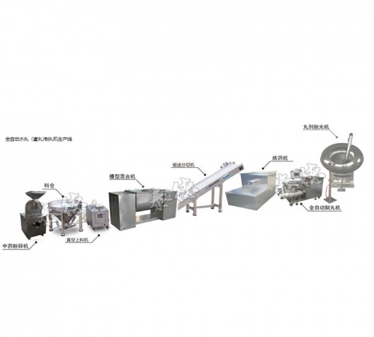 全自动水丸（蜜丸)制丸星空体育（StarSky Sports）官方网站生产线